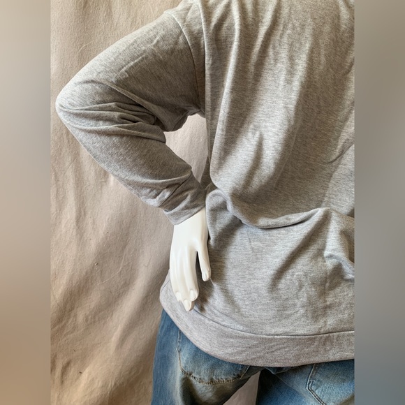 Homegirl society como la flor con mucho amor rose sweater top  2xl - Picture 6 of 8